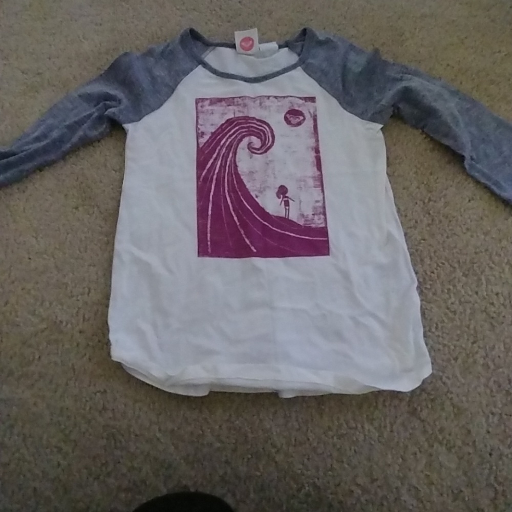 Roxy baseball t